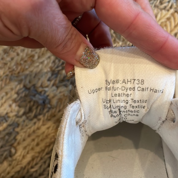 Madewell White and Pink Polka Dot Sneakers - Picture 8 of 8